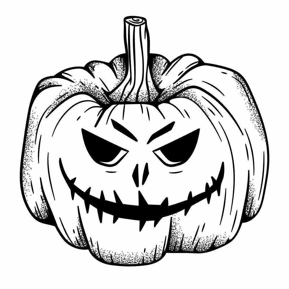 Desenhos de halloween para colorir e imprimir - Artesanato Passo a